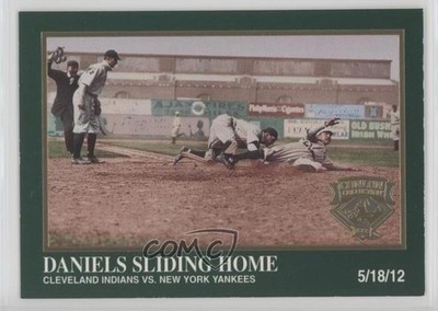 1995 Megacards The Sporting News Conlon Collection Bert Daniels Sliding Home 0w7