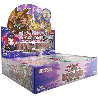 Yugioh Battles of Legend Glorious Gallery Booster Box Factory Sealed Ships 6/5