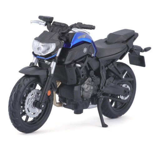 Maisto Yamaha MT-07 1/18 Diecast Motorcycle Model Blue Licensed Collectible - Picture 2 of 6