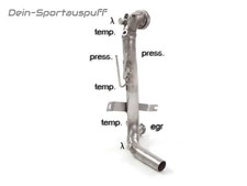 Ragazzon Frontpipe + Partikelfilter-Rohr + Kat-Rohr Opel Corsa E 1.3l Euro 6