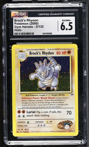 Brock's Rhydon (Unlimited) graded CGC 6.5 for sale on eBay