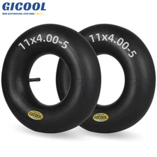 2Pk 11 x 4.00-5 Inner Tube for Lawn Mower Tractor wheelbarrows, TR-13 Valve Stem