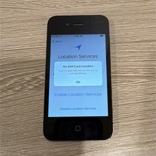 Apple iPhone 4S 16GB Black Unlocked iOS 3.5in 8MP Wi-Fi BT GPS
