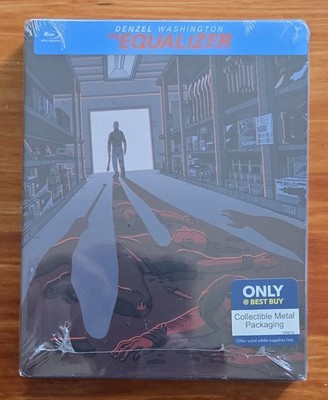 THE EQUALIZER BLU-RAY STEELBOOK--NEW & SEALED--MINT!!