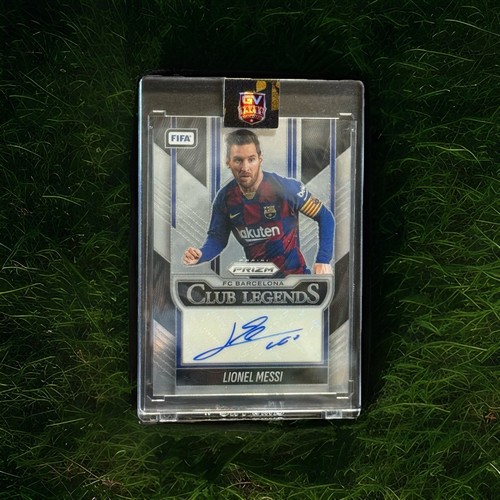 2025-26 Panini Prizm FIFA Barcelona Lionel Messi Club Legends Auto