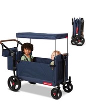 Radio Flyer Foldable Wagon- Blue- Brand New  349 Retail