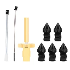 IR3 V2 Hotend Kit Set with 0.4mm Hardened Steel Nozzles, Thermistor Heating R...
