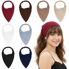 8 Pcs Hair Scarf Headband for Women Elastic Hair Bandana Boho Multicolor 1