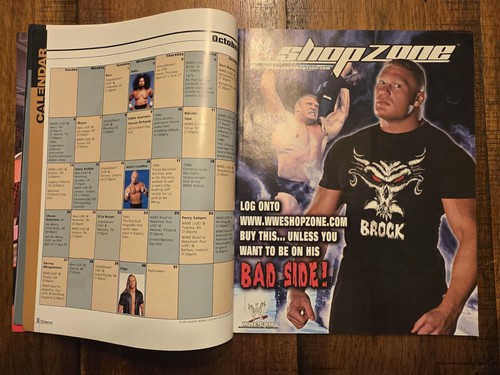 WWE Magazine October 2002 Booker T *Has Dawn Marie Poster* - Picture 8 of 18