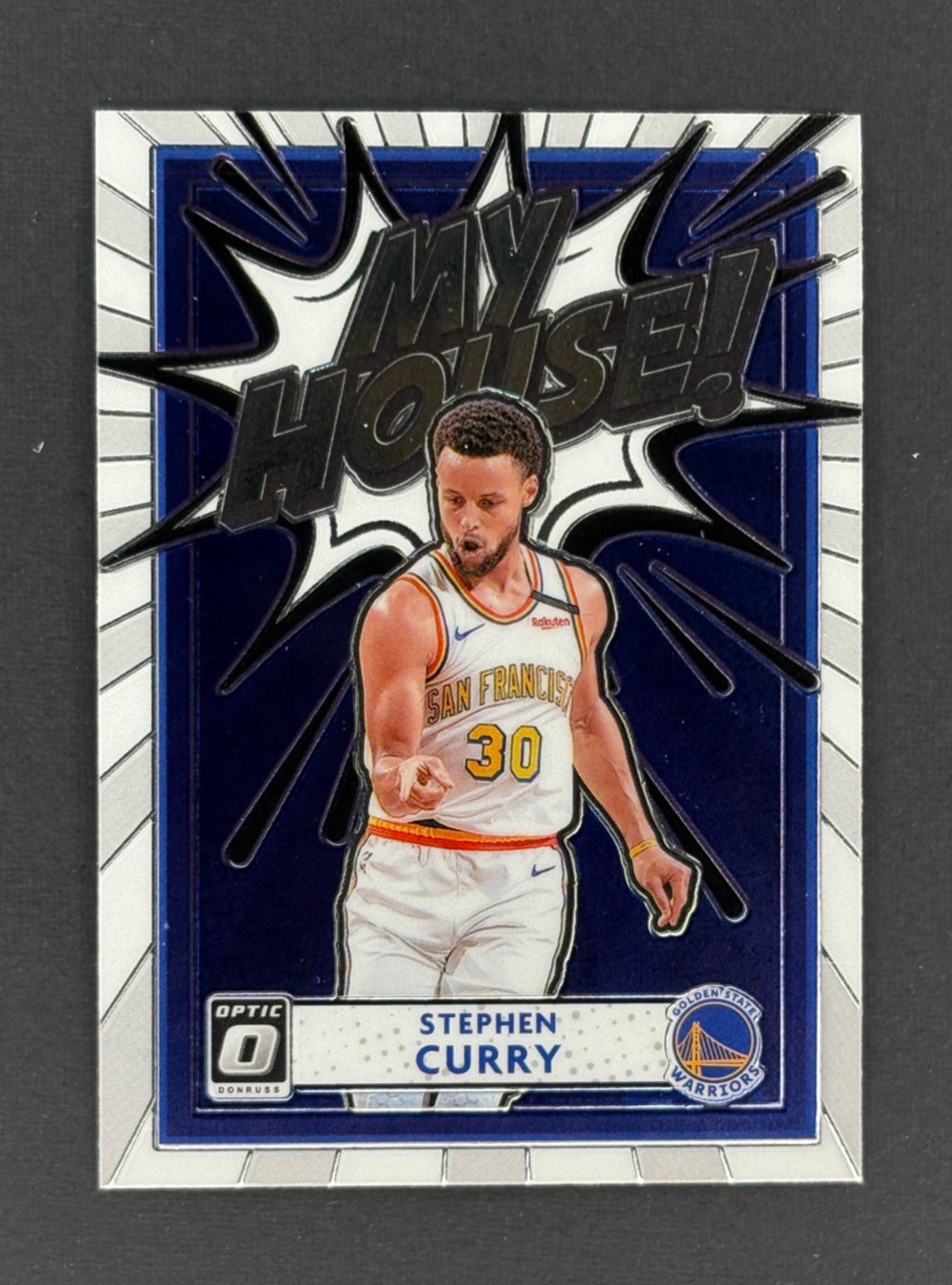 2020-21 Panini Donruss Optic - My House Stephen Curry #5 Holo Prizm