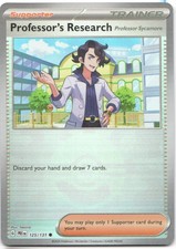 Professor's Research (Poke Ball Pattern) SV: Prismatic Evolutions 125/131 NM