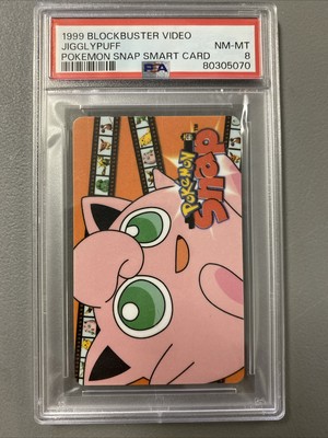 1999 POKEMON SNAP SMART CARD PSA 8 BLOCKBUSTER VIDEO VINTAGE