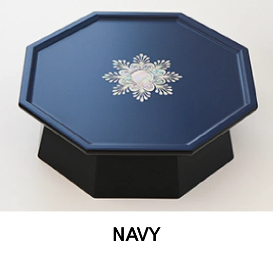 Korean Najeon Chilgi Mother-of-Pearl Tea Table 24cm | Lacquerware Mini Table - Image 4 of 4