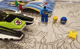 LEGO CITY Race Boat 60114 99-100% Complete