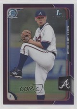 2015 Bowman Draft Chrome Purple Refractor 102/250 Matt Withrow #36 0x3q