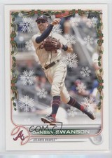 2022 Topps Holiday Mega Box Dansby Swanson #HW28 3h7