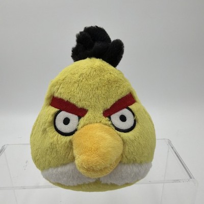 Angry Birds Chuck Yellow Bird 5'' Plush Stuffed Animal Commonwealth 2010 Rovio