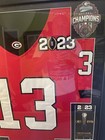 STETSON BENNETT FRAMED JERSEY GEORGIA BULLDOGS  AUTO CARD RAMS NATIONAL CHAMPS — photo 7