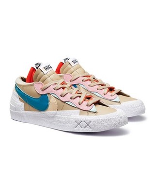 Nike Blazer Low Sacai KAWS Size 11.5 Reed Bright Spruce White DM7901 200 New DS