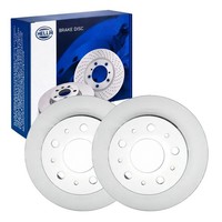 2X Hella Bremsscheiben 300Mm Hinten Passend FüR CitroËN Jumper Fiat Ducat