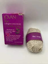 Jovan Lilac Cologne Concentrate Creme Soap 3.25 Oz