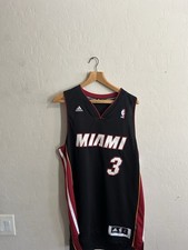 Miami Heat Adidas Dwayne Wade Jersey Size Large