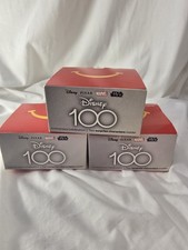 3x 2023 McDonalds 100 Years Disney Happy Meal Toys