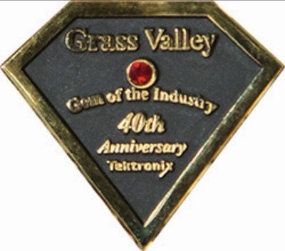 Grass Valley 40th Anniversary Pin