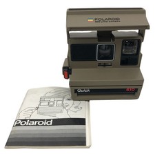 Macchina Fotografica Istantanea Polaroid 600 Land Camera Quick 610 + Istruzioni