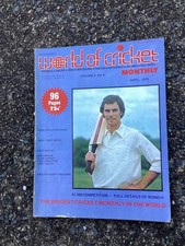 INDIA - WEST INDIES 1976 CRICKET MAGAZINE