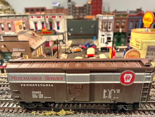 HO Pennsylvania Merchandise Service 40' SD 65424 Kadee + ruedas de acero | Zustand: Used