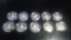 1g American Prospector  x 10 (0.999 SILVER) in capsules