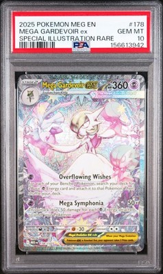 PSA 10 MEGA GARDEVOIR ex 178/132 | Special Illustration Rare Pokemon Karte