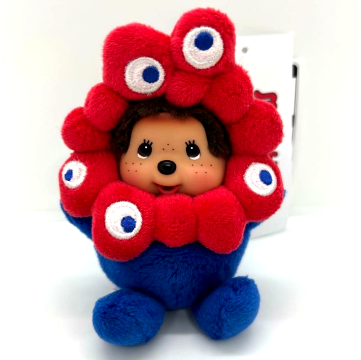 Monchhichi Myaku-Myaku Limited Collaboration Keychain Osaka Expo
