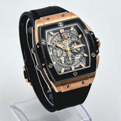 Hublot Spirit Of Big Bang King Gold Skeleton Dial Full Set 641.OM.0180.RX