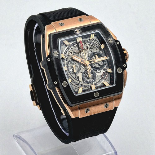Hublot Spirit Of Big Bang King Gold Skeleton Dial Full Set 641.OM.0180.RX