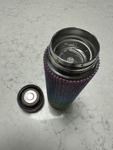 RUEHALF Diamond Thermos Water Bottle Cup Termal Mugs Drinking Coffee Stainless - Picture 6 of 10