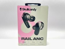 Skullcandy - Rail In-Ear Noise Canceling True Wireless Headphones - True Black