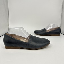 Dansko-Size 7.5-8 US EUR 38 Women Larisa Navy Leather Slip On Ballet Flats