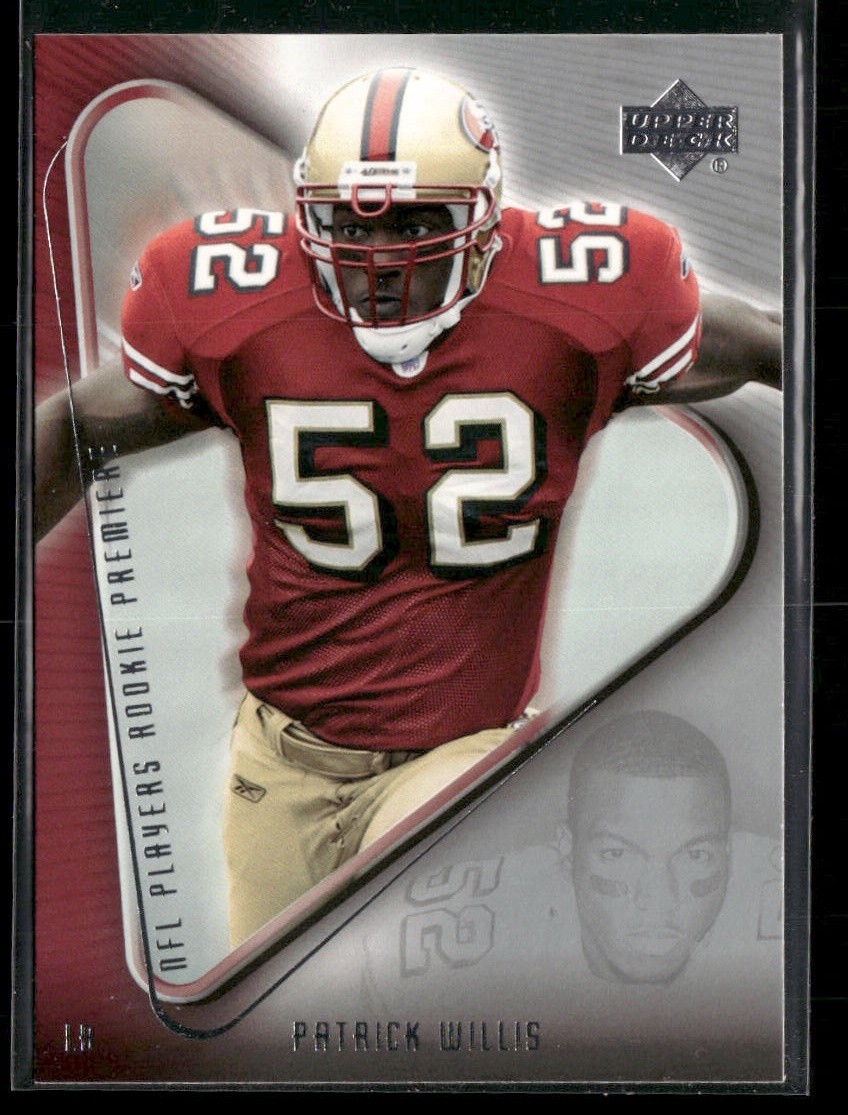 2007 Upper Deck Rookie Premiere Box Set #30 Patrick Willis Rookie