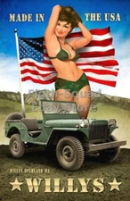 WW2 Picture Photo Willys Overland Jeep Military Armed 6297