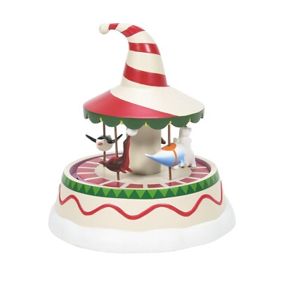 Dept 56 CHRISTMAS TOWN CAROUSEL Nightmare Before Christmas 6007742 NEW 2022
