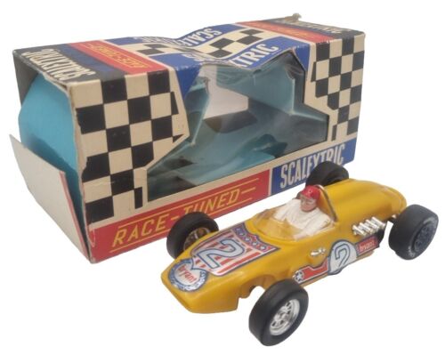 Scalextic 1:32 C80 Offenhauser Rear Engine Grand Prix Race Tuned Slot Car Boxed - 第 1/19 張圖片