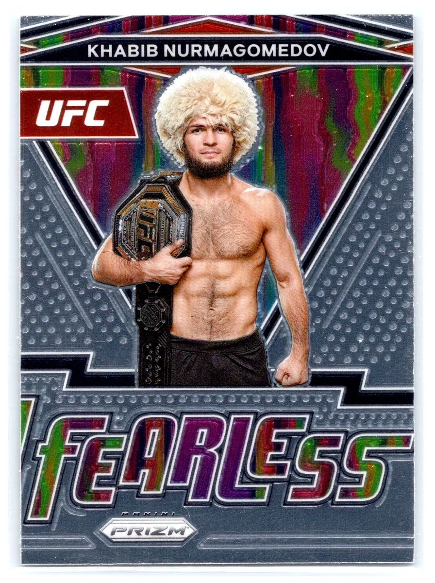 Lot 4 Cartes Panini Donruss UFC 2022 - Khabib Nurmagomedov Duos Concourse Retro