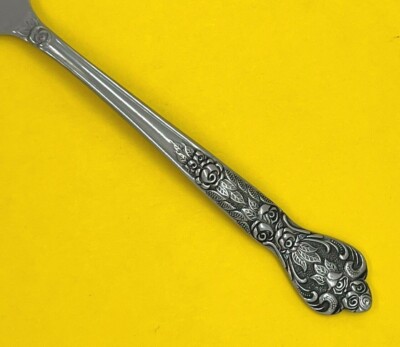MSI VERSAILLES JAPAN GLOSSY STAINLESS FLATWARE FLORAL SINGLES & GROUPS - CHOICE