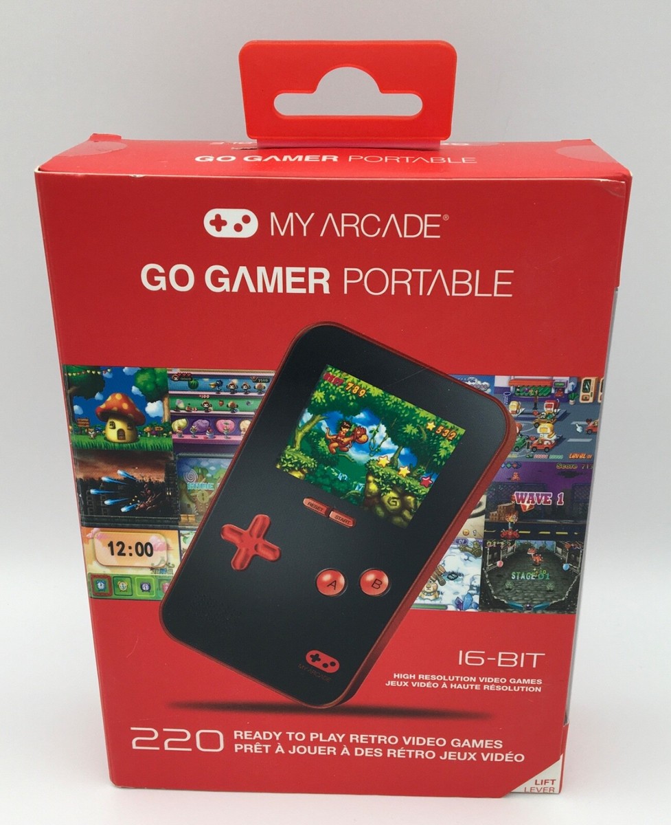 My Arcade Go Gamer Portable Device Built-In 220 Retro Games