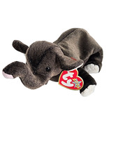 Retired TY BEANIE BABY with tags - TRUMPET THE ELEPHANT 2000