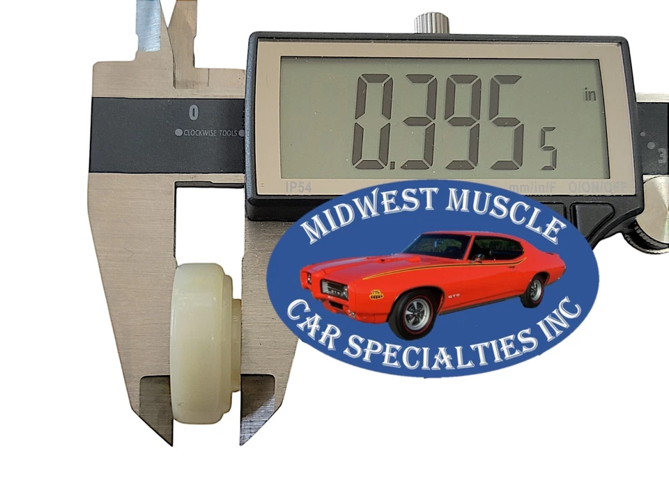 Window Glass & Regulator Roller Arm Door Rear Quarter Fits Plymouth Chrysler B61 - Image 4 of 4