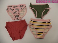 Stains-4 Pack Old Navy Girl's Underwear Size 2T-3T Pink Multicolor