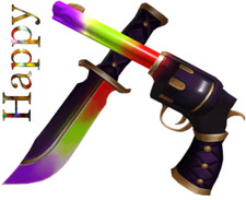 CHROMATIC GUN & KNIFE💜🔥❤️FAST DELIVERY💜🔥❤️MM2 ROBLOX EASTER LEGENDARY